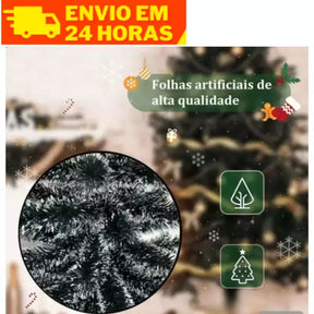 ÁRVORE DE NATAL NEVADA - A Magia do Natal em Sua Casa! - Kaype Store