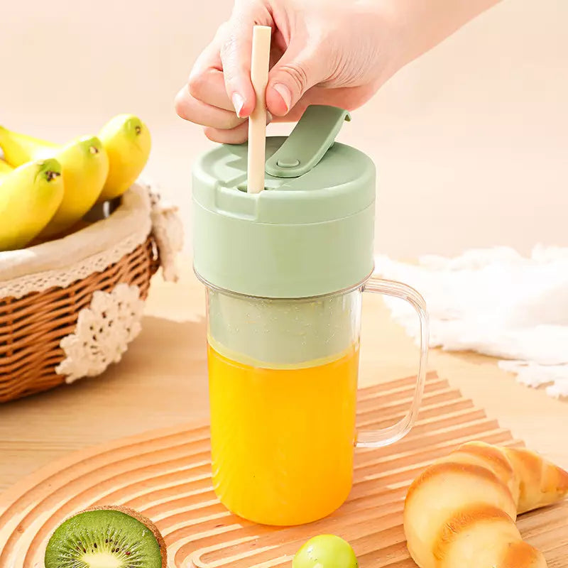 Copo Caneca Liquidificador Mini Juicer 420ml: Bebidas Frescas a Qualquer Hora, em Qualquer Lugar - Kaype Store