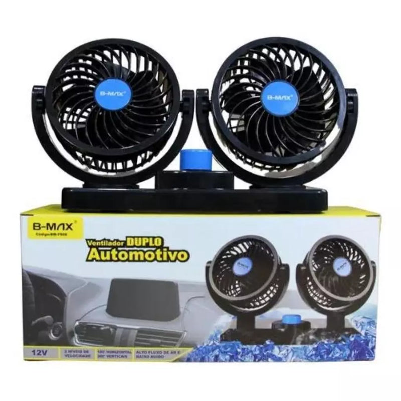 Ventilador Automotivo 12V - 2 Velocidades - Kaype Store