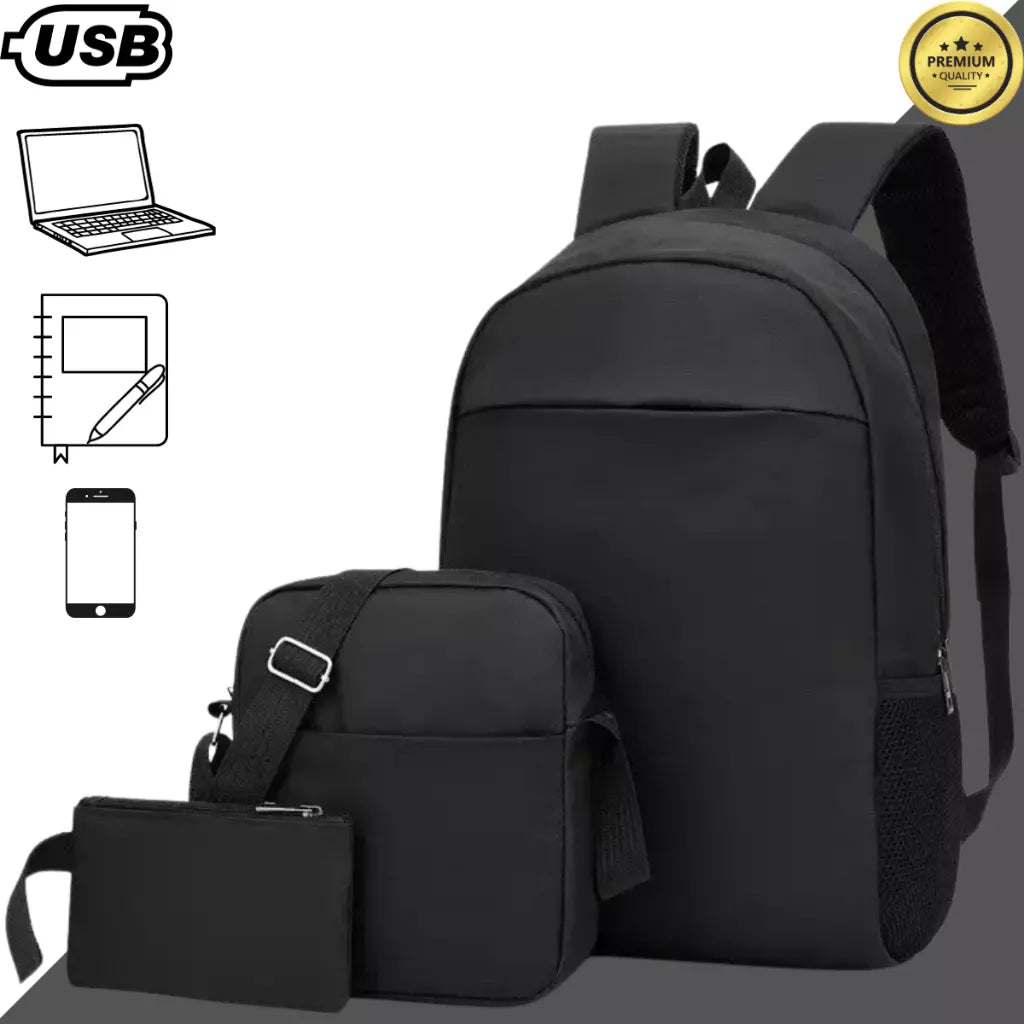 Kit Mochilas Resistente Impermeável: Estilo e Praticidade para o Seu Dia a Dia - Kaype Store