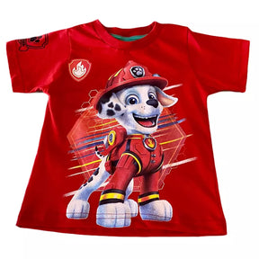 Camiseta Infantil Patrulha Canina: Conforto e Diversão para os Pequenos!