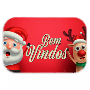Natal - Tapete Entrada de Porta Capacho Emborrachado Moderno - Kaype Store