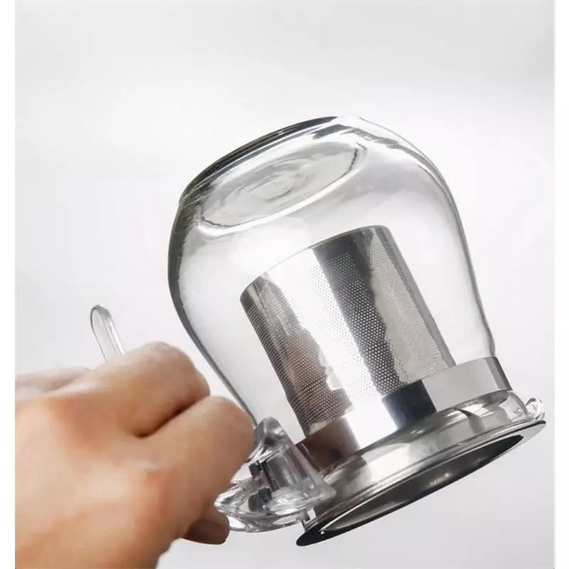Chaleira de Chá em Vidro com Infusor 750ml: Elegância e Praticidade em Cada Xícara - Kaype Store