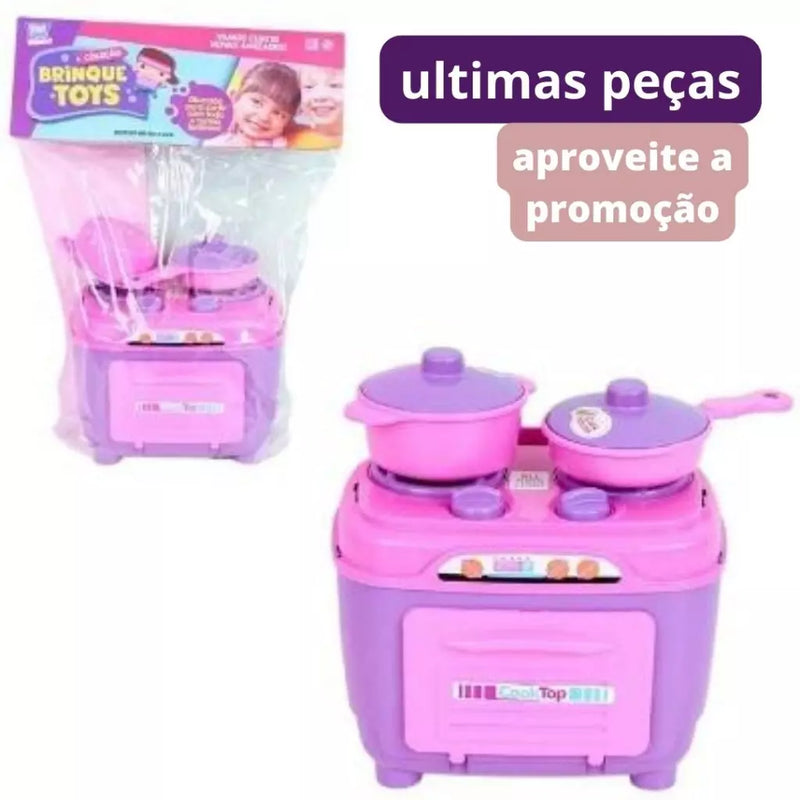 Kit Fogãozinho + Panelinhas Cozinha Infantil - Kaype Store
