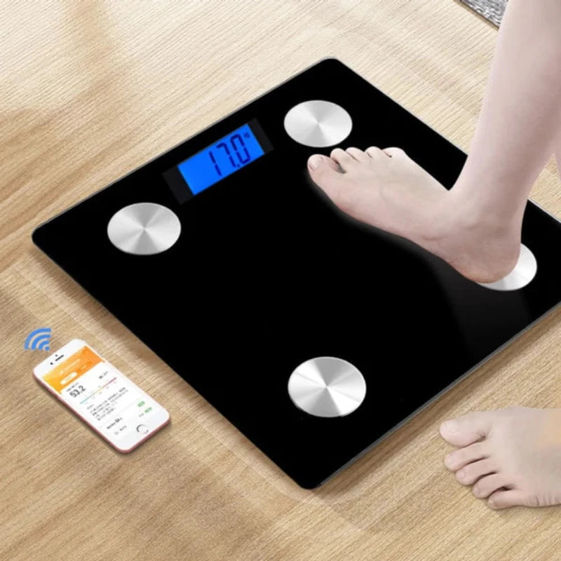 Balança Profissional de Bioimpedância Corporal Digital com Bluetooth Original - Kaype Store