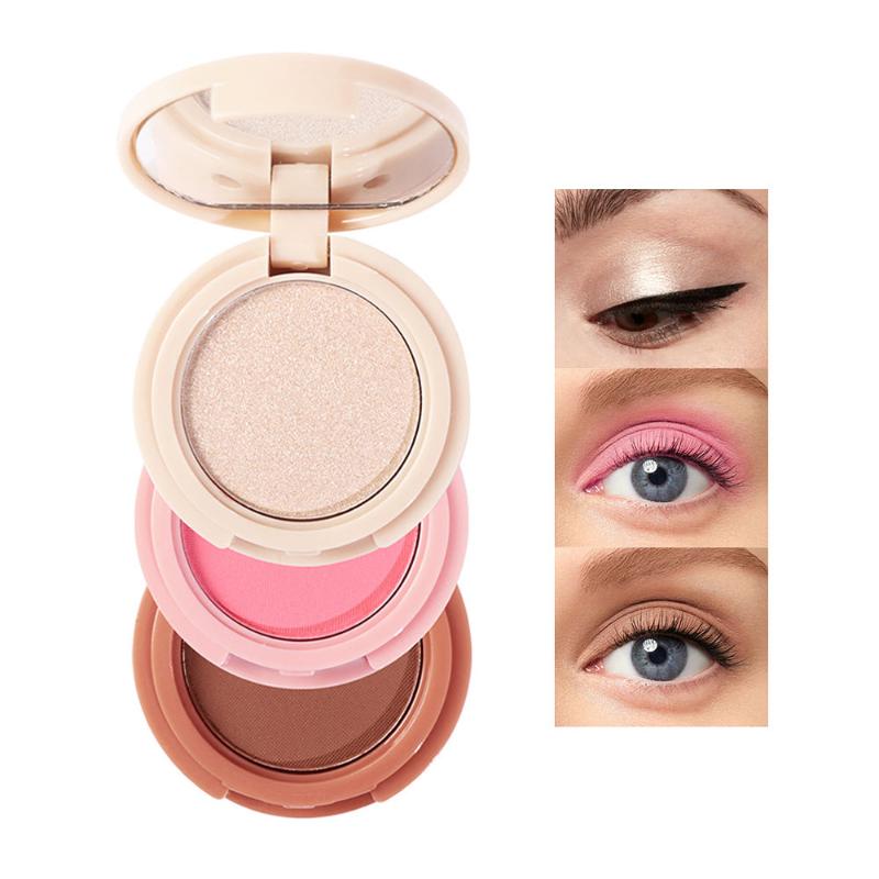 Blush de Alto Brilho Contorno 3 em 1 - Kaype Store