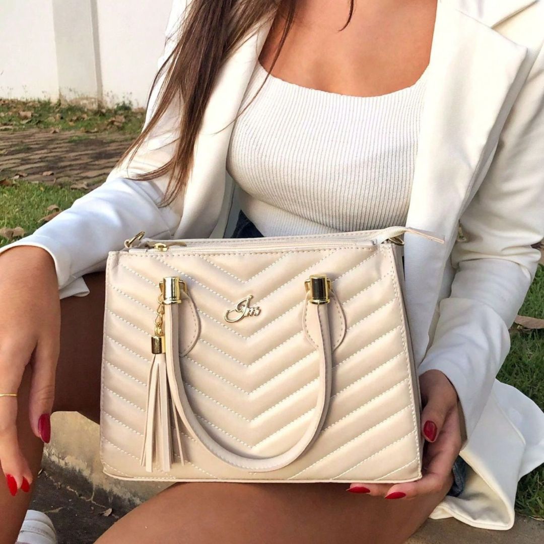Bolsa Feminina Lorena - Couro Sintético 3 em 1 | Kaype Store
