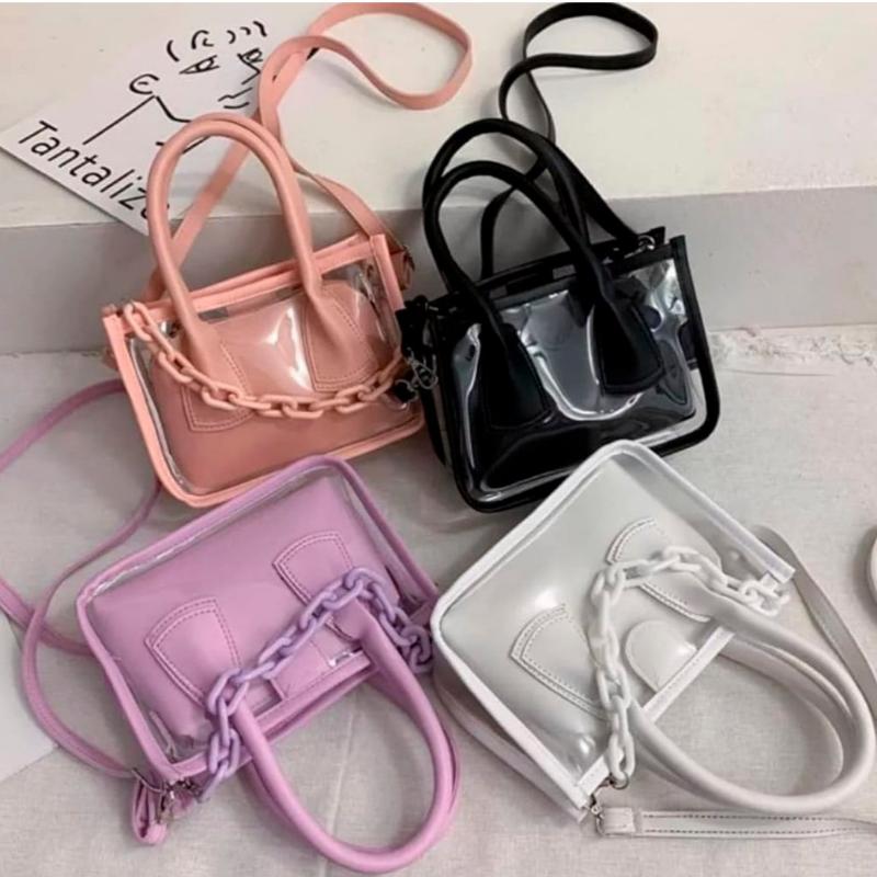 Bolsa Transparente Feminina Crossbody Athenas - Kaype Store
