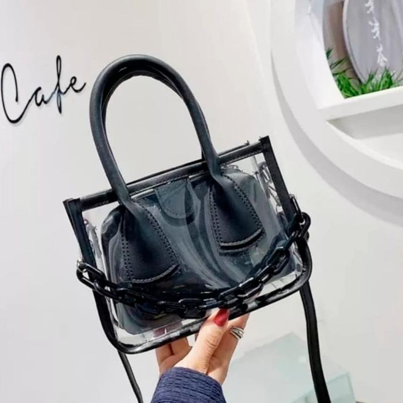 Bolsa Transparente Feminina Crossbody Athenas - Kaype Store
