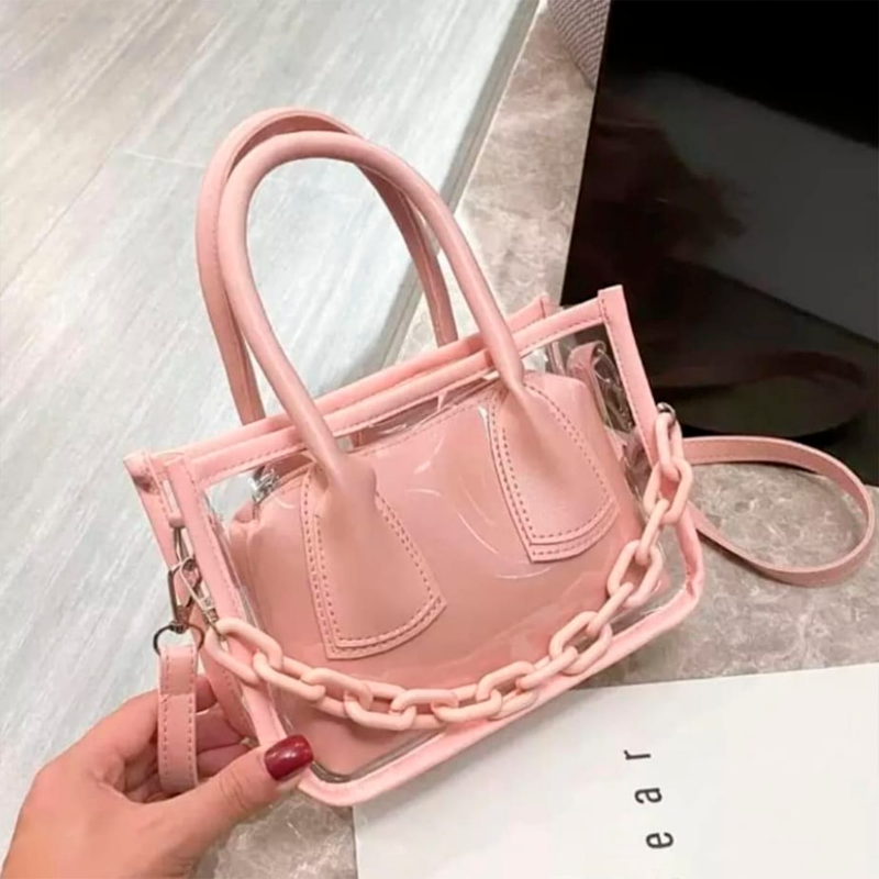 Bolsa Transparente Feminina Crossbody Athenas - Kaype Store