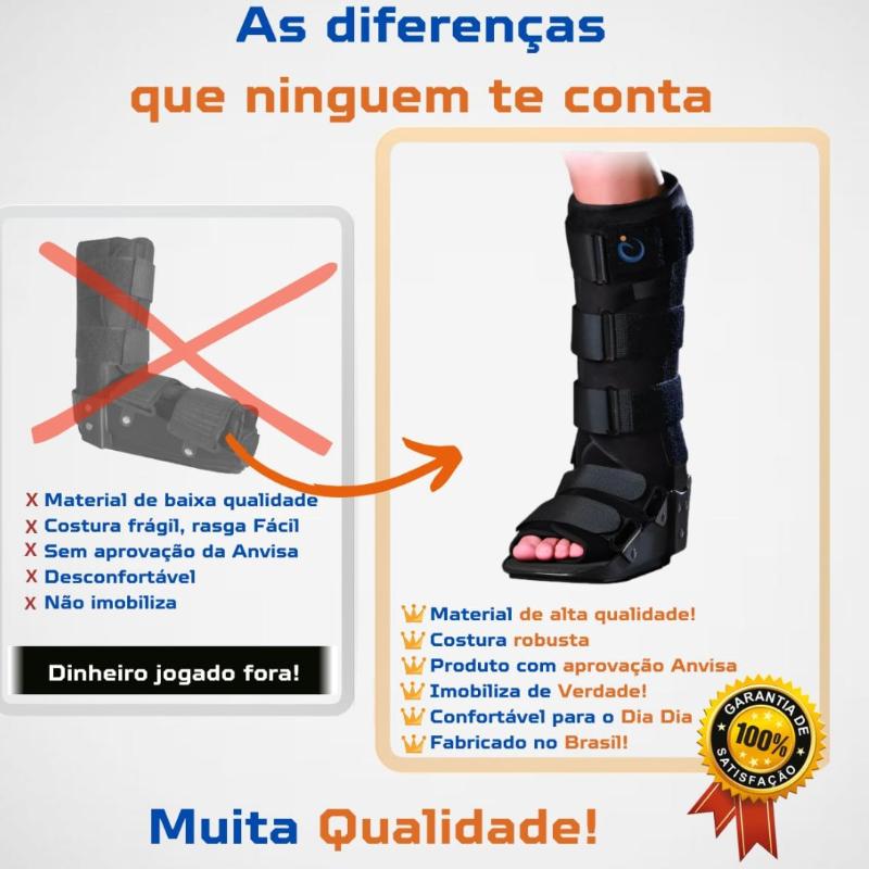Bota Imobilizadora Ortopédica Bilateral - Kaype Store