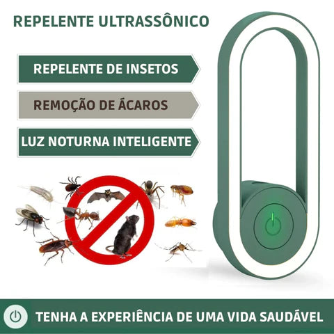 Lâmpada Repelente de Insetos e Ácaros - Kaype Store