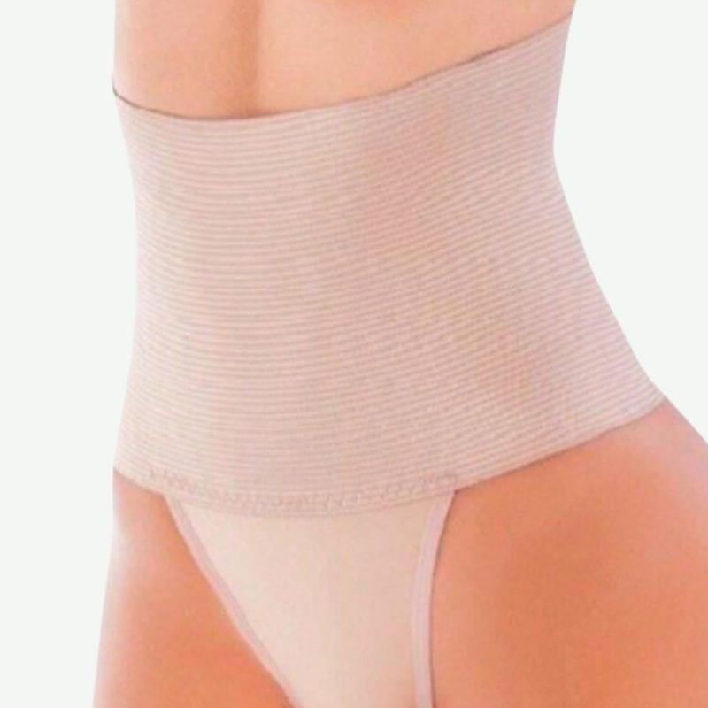 Calcinha Cinta Modeladora com Cos Alto e Forro 100% Algodao - Compre 1 Leve 2 - Kaype Store