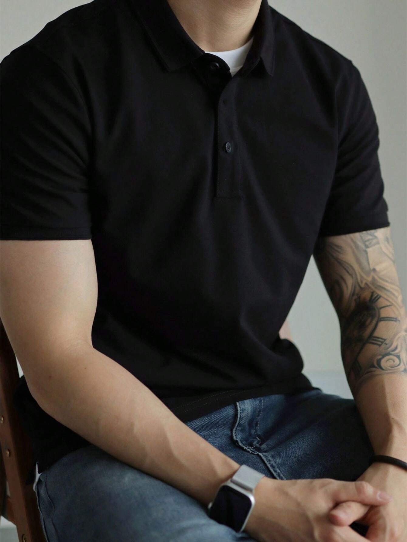 Camisa Polo Básica Masculina - Kaype Store