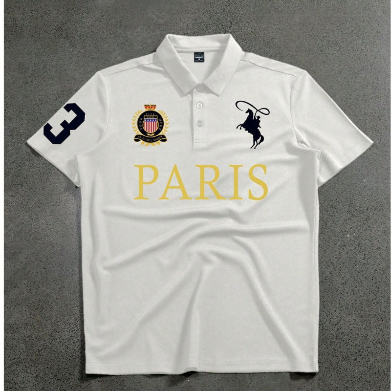 Camisa Polo Masculina de Alta Qualidade - Paris - Kaype Store