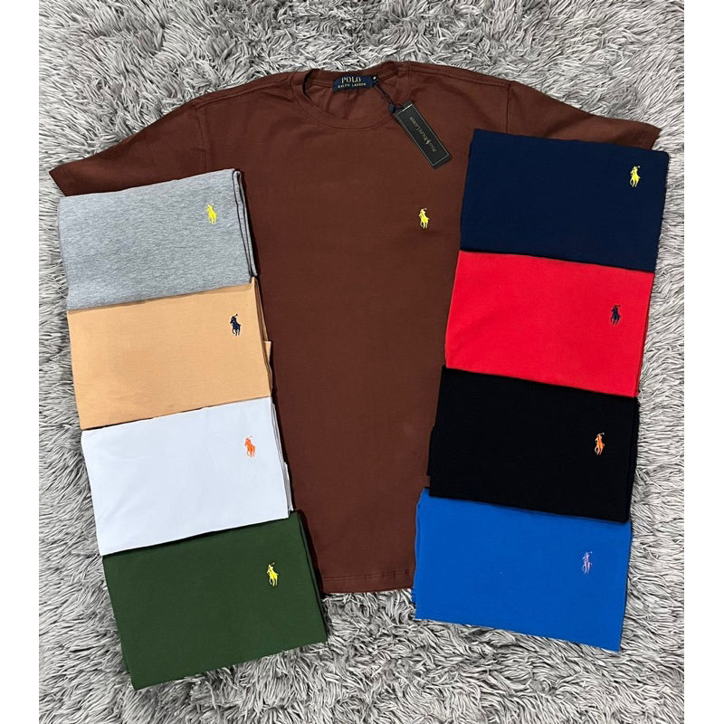 Camiseta Básica Masculina - Malha Peruana com Elastano Premium - Kaype Store