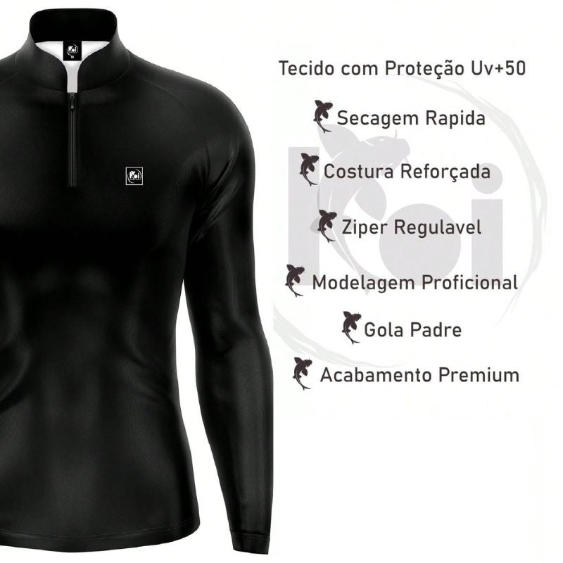 Camiseta Manga Longa Pesca UV50+ - Kaype Store