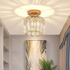 Candelabro Lustre de Cristal Simples Americano - Kaype Store