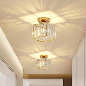 Candelabro Lustre de Cristal Simples Americano - Kaype Store