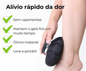 Bolsa de Gelo Reutilizável Modelo Versátil - Leve Bandagem Grátis - Kaype Store
