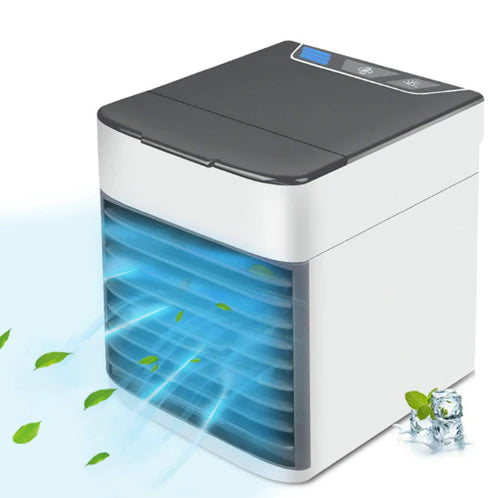 Mini Ar Condicionado Portátil Arctic Air Cooler Umidificador Climatizador Luz Led USB - Kaype Store