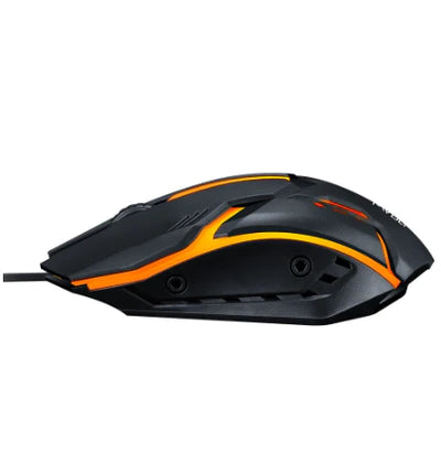 Alfa-usb mouse para gamer, 3200dpi, led rgb, para fio - Kaype Store