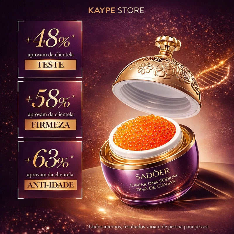 Creme Facial de Colágeno de DNA de Caviar - Uso Noturno | Kaype Store