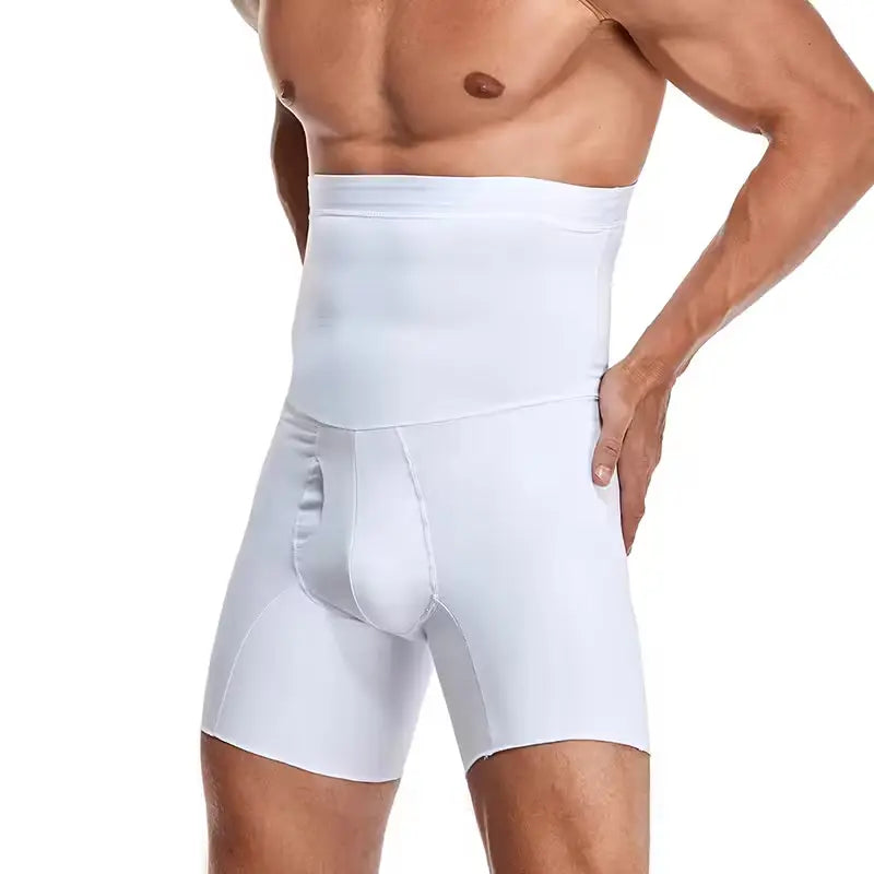 Cueca modeladora masculina para postura ereta e definição abdominal
