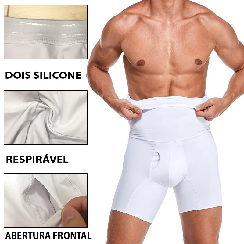 Cueca modeladora masculina para postura ereta e definição abdominal - Kaype Store