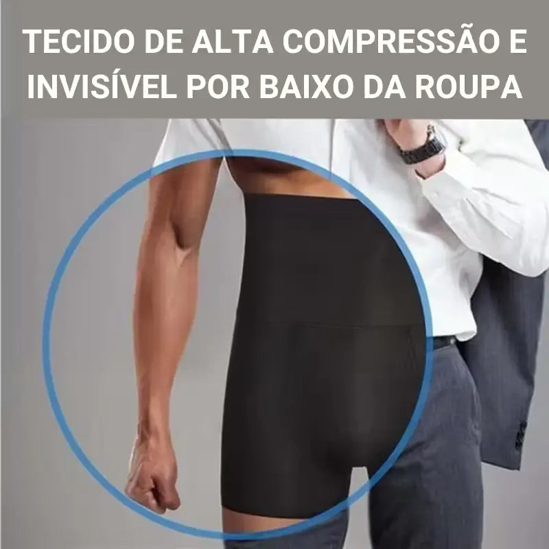 Cueca modeladora masculina para postura ereta e definição abdominal - Kaype Store