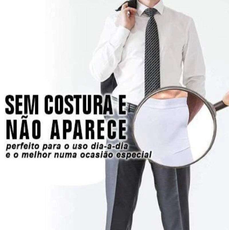 Cueca modeladora masculina para postura ereta e definição abdominal - Kaype Store