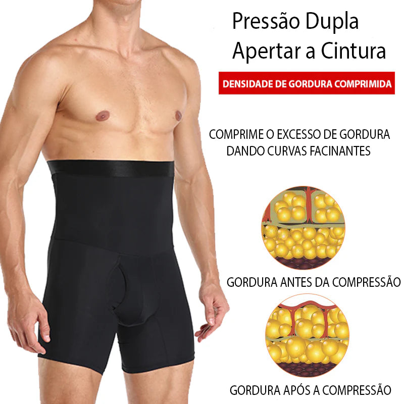 Cueca modeladora masculina para postura ereta e definição abdominal - Kaype Store