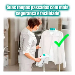 Ferro de Passar Passadeira a Vapor - Elimina Ácaros Odores De Roupas Estofados Cortinas - Kaype Store