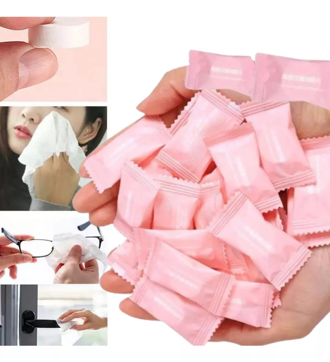 Kit 50 Toalhas Desidratada Compacta Descartável e Higiênica - Kaype Store
