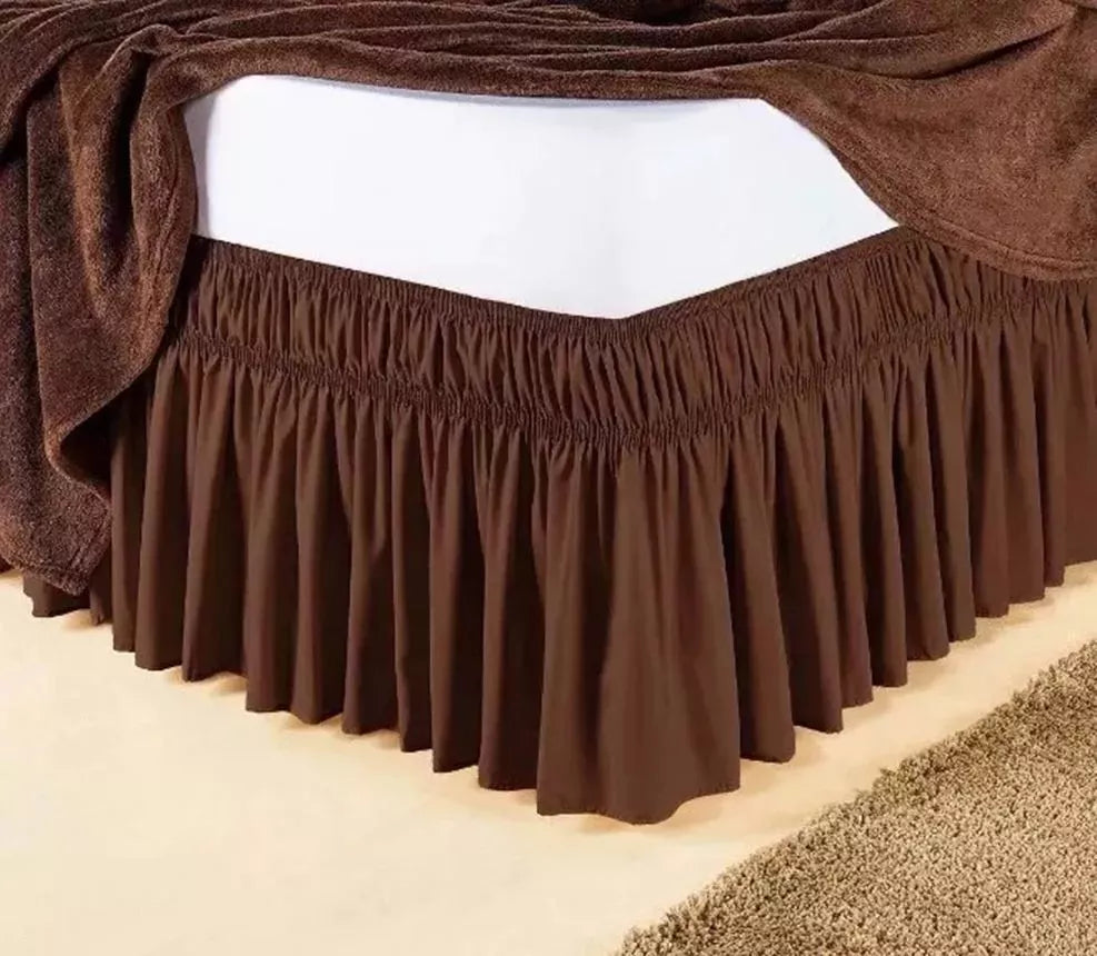 Saia para Cama Box Casal Queen em Microfibra com 2 Elásticos - Kaype Store