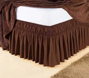 Saia para Cama Box Casal Queen em Microfibra com 2 Elásticos - Kaype Store