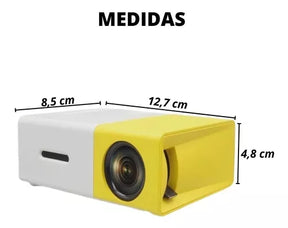 Mini Projetor Portátil HD 1080p Versão 2024/2025 - Kaype Store