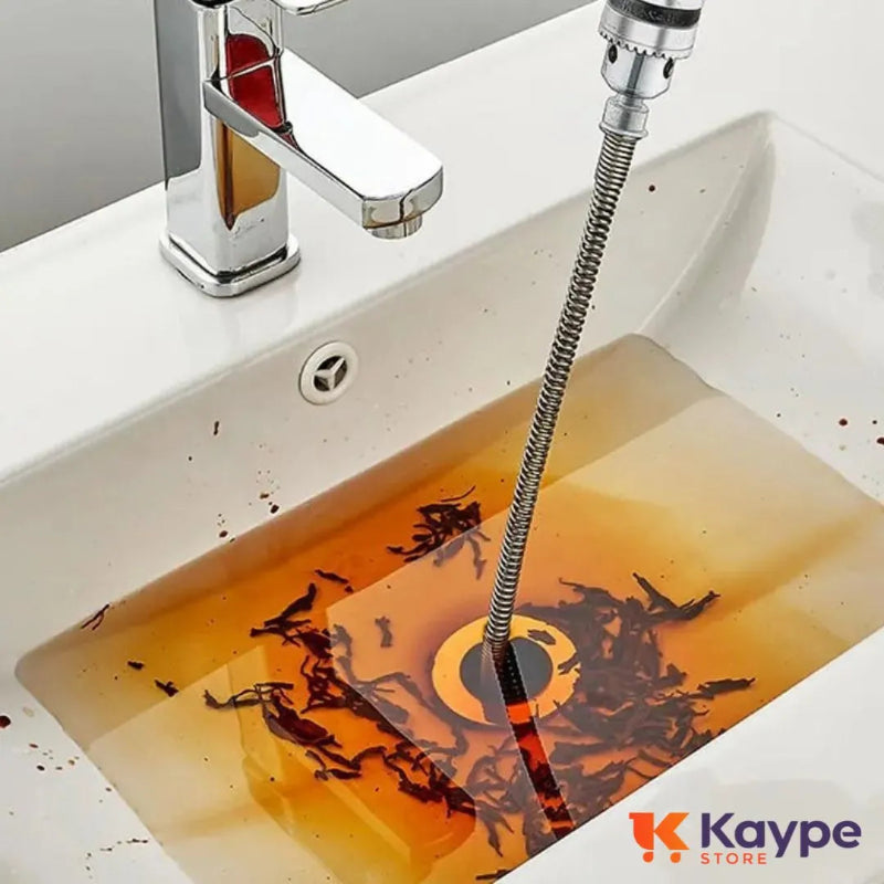 Desintupidor Profissional KaypeMax - Desentope ralos de Pia, Banheiro, etc. - Kaype Store