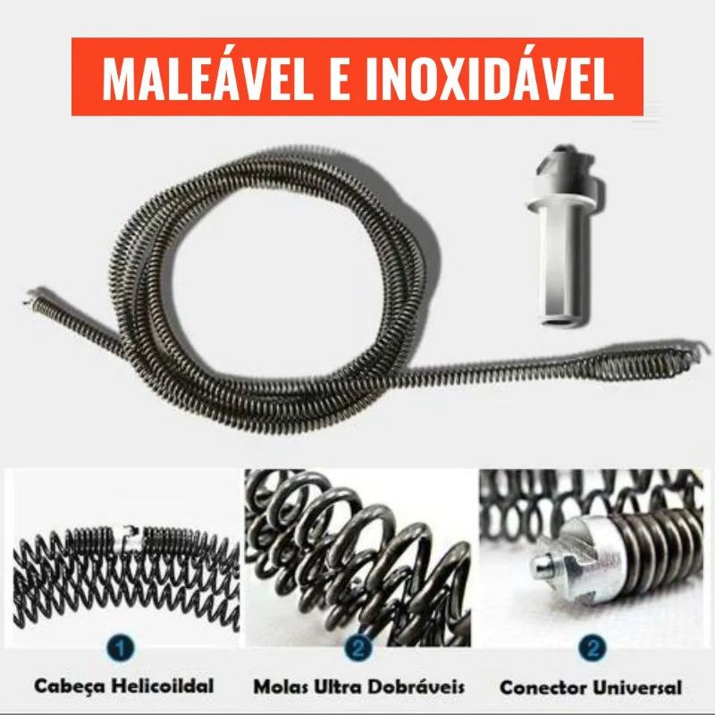 Desintupidor Profissional KaypeMax - Desentope ralos de Pia, Banheiro, etc. - Kaype Store