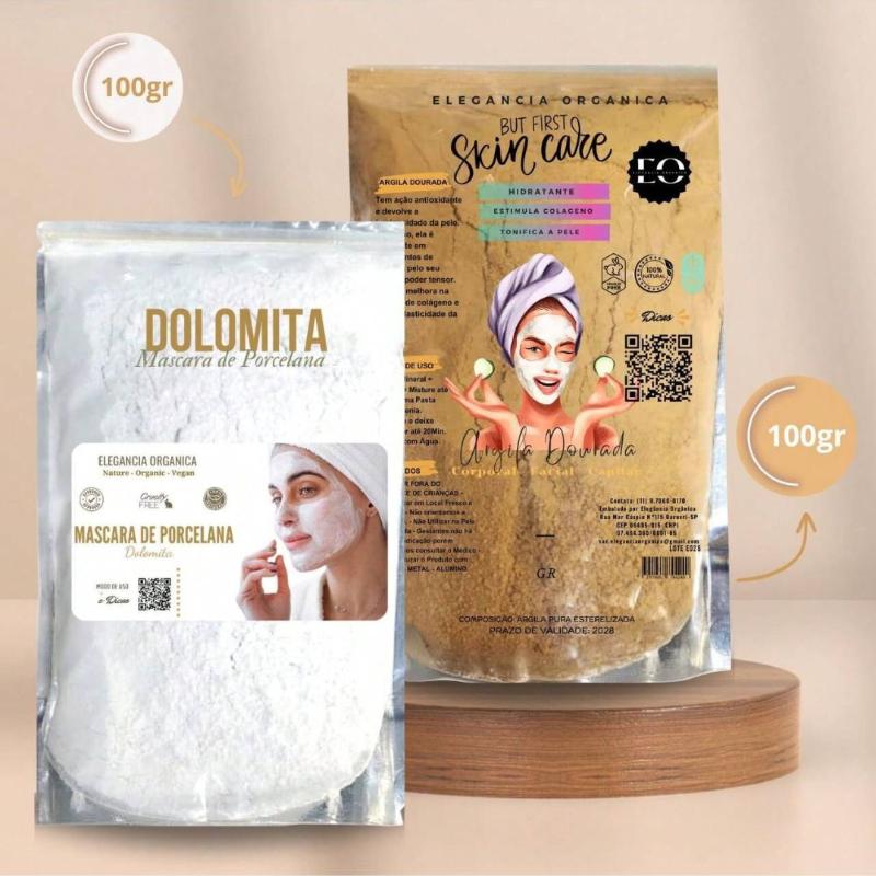 Dolomita + Argila 100% Pura Natural -Kaype Store 