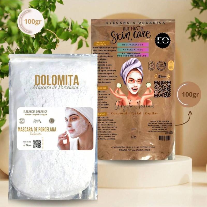 Dolomita + Argila 100% Pura Natural -Kaype Store 