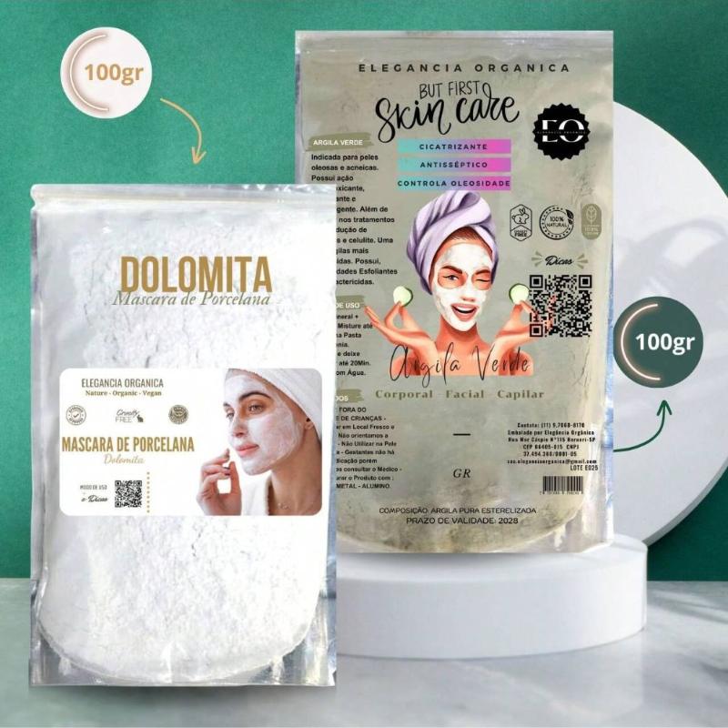 Dolomita + Argila 100% Pura Natural -Kaype Store 