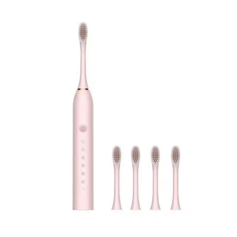 Escova De Dentes Eletrica IPX7 Com Cabeça Substituível Inteligente Ultrassônico A Prova Dagua - Kaype Store