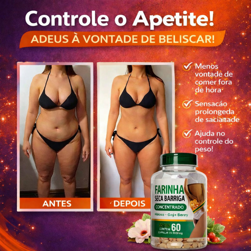 Farinha Seca Barriga Concentrado – O Segredo para uma Barriga Mais Fina e Saudável