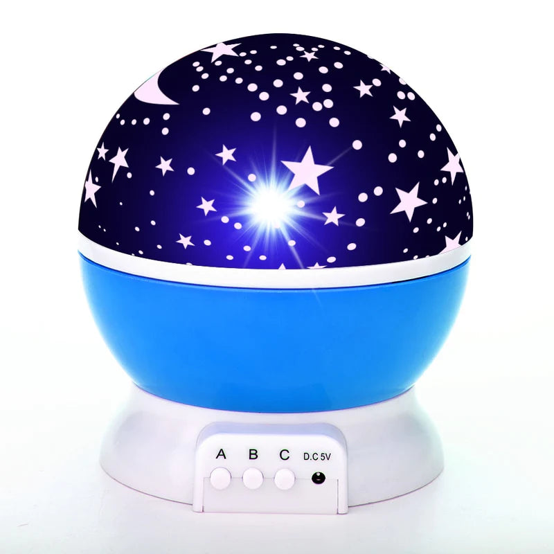 Projetor Luminária  Estrelas Galaxy 360º - Abajur - Kaype Store