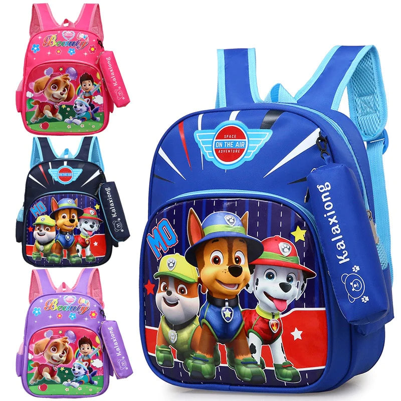 Mochila Infantil da Patrulha Canina + Estojo de Brinde - Kaype Store