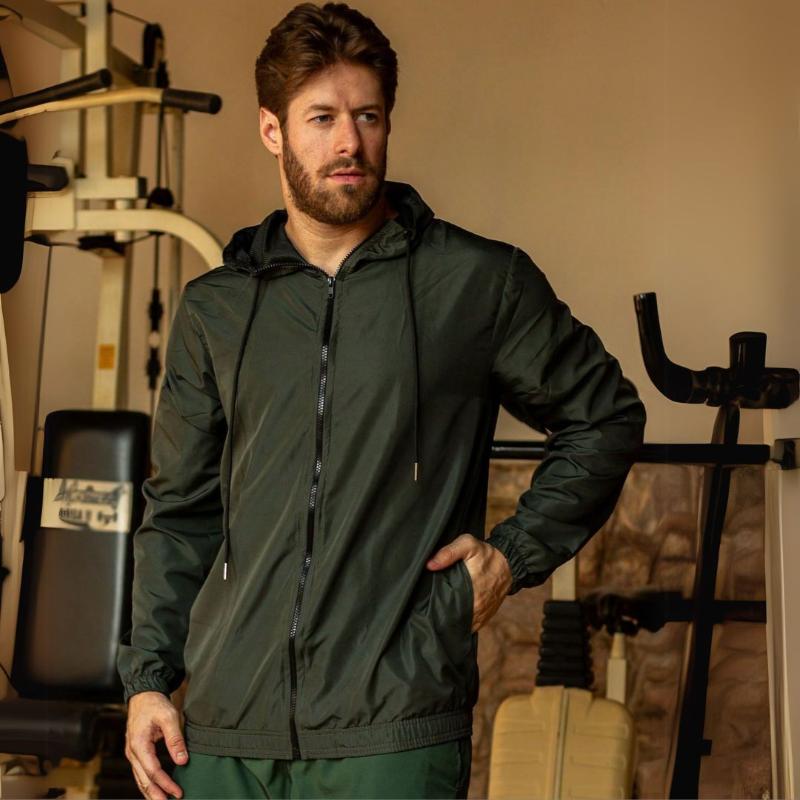 Jaqueta Corta-Vento com Bolso - Lorran - Kaype Store