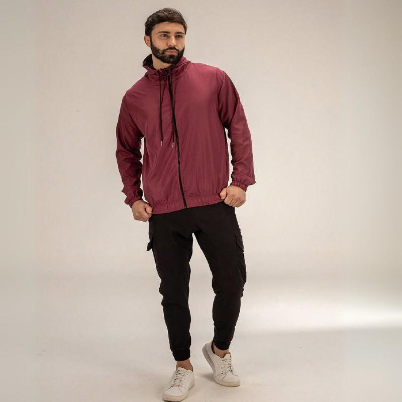 Jaqueta Corta-Vento com Bolso - Lorran - Kaype Store
