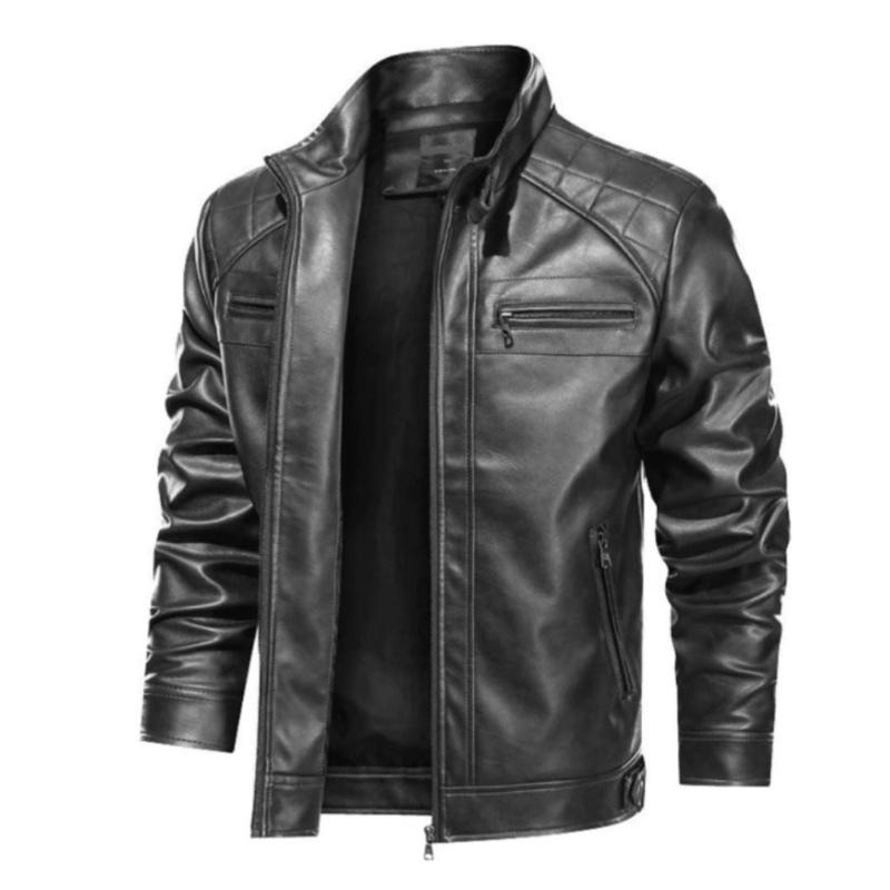 Jaqueta de Couro Resistente MasculinaJaqueta de Couro Resistente Masculina - kAYPE sTORE