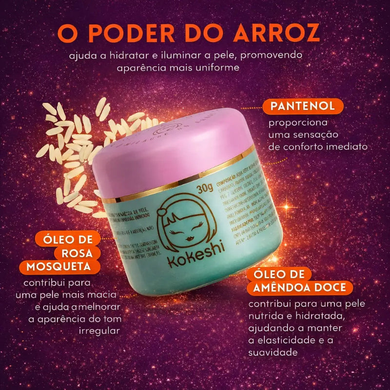 Kit Hidratante Facial Pele de Porcelana + Olhos de Gueixa | Kaype Store